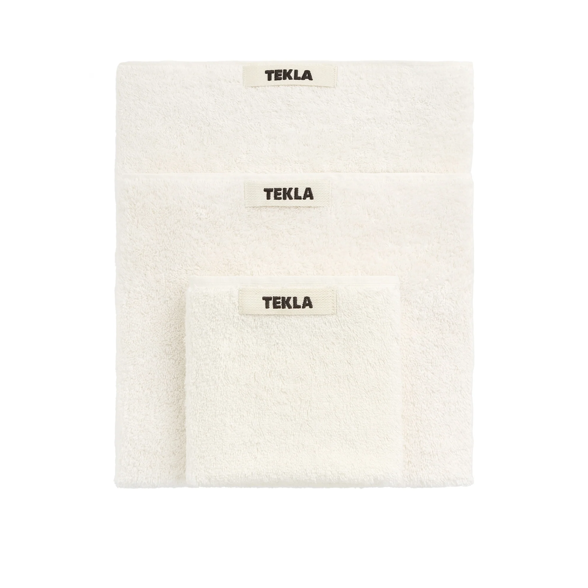 Bath Towels in Beige (Set of 2)